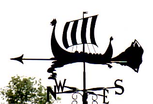 Long Boat weather vane